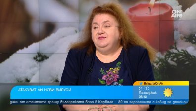 Проф. Александрова: Очакваме пика на грипа през януари и февруари, боледуват все по-малки деца