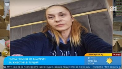 Помощ за животните в Турция - доброволци от Казанлък и Кърджали занесоха 2 т храна