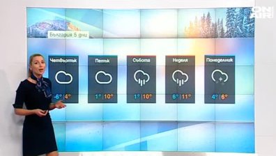 Много студено начало на деня, задават се валежи от дъжд