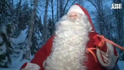 Дядо Коледа с послание към малки и големи