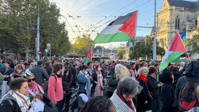 Ранени полицаи в Швейцария на демонстрация в защита на флотилията за Газа (+ВИДЕО)