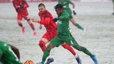 "Царско село" и лошите атмосферни условия спряха победната серия на "Лудогорец"