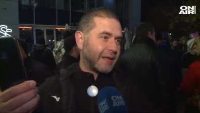 Един човек е задържан след протестите "за" и "против" Румен Радев