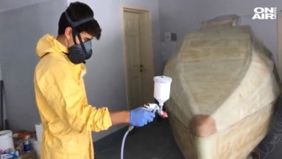 Баща и син в опит да прекосят Атлантика с гребна лодка