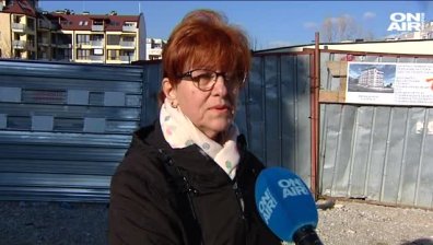 Ново срутване в "Овча купел", кола пропадна в строителен изкоп