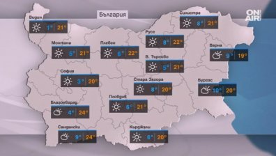 Циганското лято продължава! Очаква ни слънчев и топъл уикенд