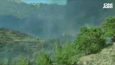Огромни пожари бушуват в Кипър вече пети ден