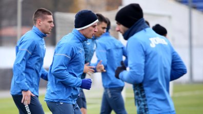 "Левски" излиза за първа тренировка за годината