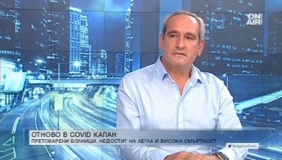 Доц. Горнев: Очаквам оставки в болница "Лозенец" заради "зеления сертификат"