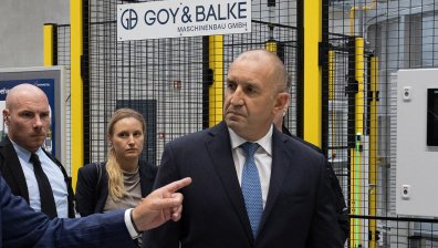 Румен Радев се среща с германския си колега в двореца "Белвю" в Берлин