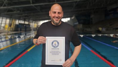 Петър Стойчев влезе в "Рекордите на Гинес"