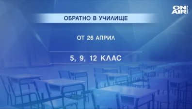 Отново на училище: Децата ще учат на режим 