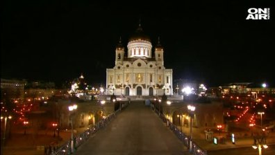 Русия отбеляза Възкресението с тържествена церемония и шествия
