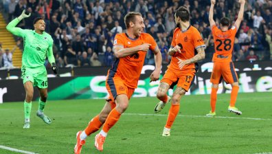 "Интер" спечели с 2:1 срещу "Удинезе" и е на две победи от титлата