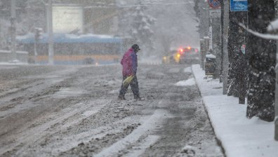 Класическа зима обхваща Северна и Източна Европа през януари, на места - минус 20°