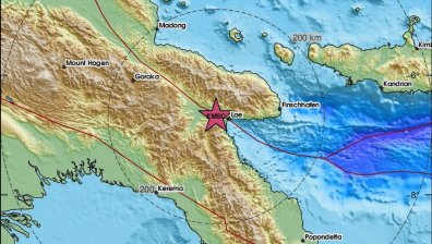 Земетресение от 6,7 по Рихтер удари Папуа Нова Гвинея