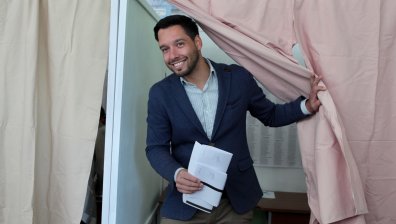 Борис Бонев упражни правото си на глас