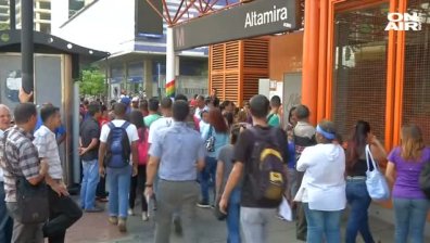 Венецуелската столица Каракас остана без ток за час, спря и метрото