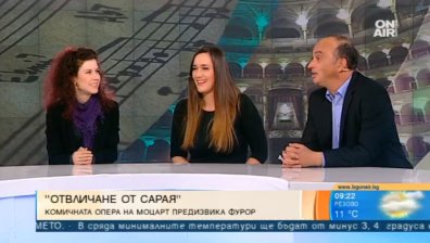 Комичната опера на Моцарт "Отвличане от Сарая" оживява на сцената