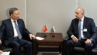 Румен Радев и То Лам: Голям е потенциалът за развитие на сътрудничеството между България и Виетнам