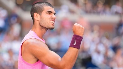 Карлос Алкарас е на четвърт финал на US Open и чака Лехечка