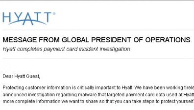 Хакнаха карти на клиенти на хотелите Hyatt 