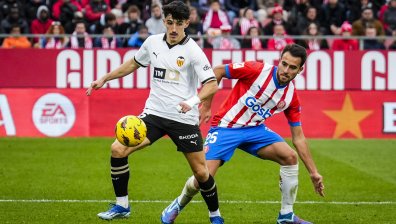 Лидерът в Испания "Жирона" постигна впечатляващ обрат срещу "Валенсия"