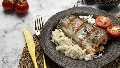 Рецепта за Благовещение: Риба с ориз и зеленчуци