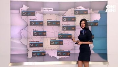Облачен и дъждовен четвъртък с максимални температури до 18 градуса