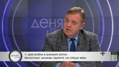 Каракачанов: Иранските ракети могат да достигнат София, най-големият риск идва от политиците
