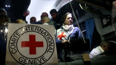 Израел нанесе удар срещу Международния комитет на Червения кръст в Газа