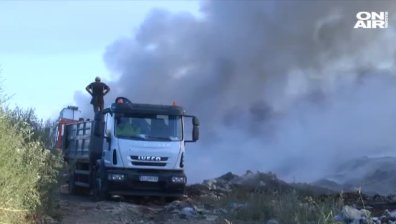 Най-висока опасност от пожари: Гори сметището във Велинград