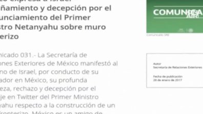 Стената на Доналд Тръмп скара Мексико и Израел