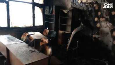 Среднощен пожар избухна в най-голямата болница в Пловдив