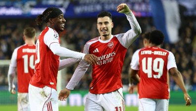 "Арсенал" мина с лекота през "Брюж" и запази 6 от 6 в Шампионската лига