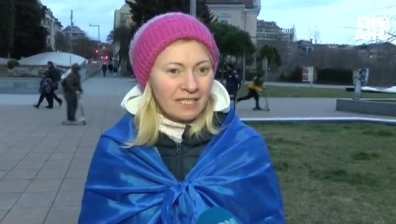 Протестиращи в Бургас призоваха Европа за по-решителни действия срещу Русия