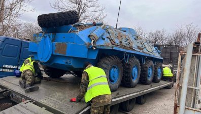 Българските БТР-и тръгнаха за Украйна