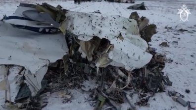 Русия с първи кадри от разбилия се Ил-76 и версия как е свален (+ВИДЕО)