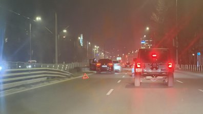 Верижна катастрофа в София затруднява движението
