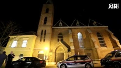 Издирват двамата мъже, които нахлуха в църква и стреляха по монаси във Виена
