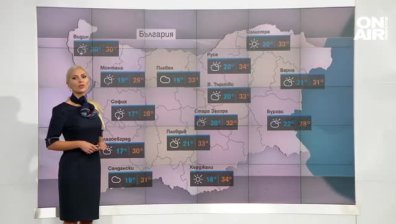 Слънчево време в Източна България, на запад ще бъде дъждовно