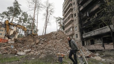 Киев не спа тази нощ от сирени и експлозии, украинците унищожиха свой дрон