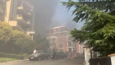 Над 20 коли изгоряха в пожара на паркинг в Свети Влас (+ВИДЕО)