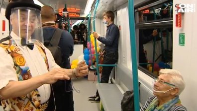 Музика, фокуси и акробати в мотриса навръх празника на София