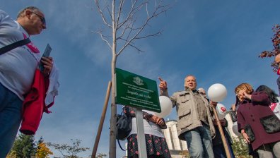 Засадиха лирово дърво в памет на хората, спасили човешки живот