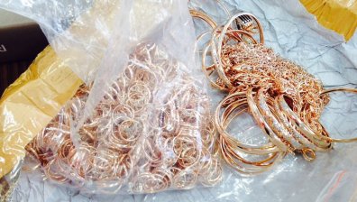 Митничари задържаха контрабандно злато за близо 160 000 лв.