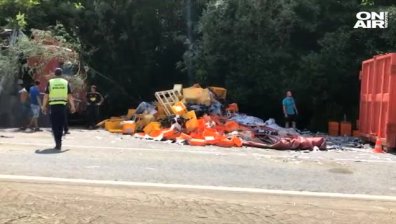 Румънски ТИР затвори временно "Прохода на Републиката"
