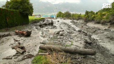 Мъж и дете са в неизвестност в Швейцария след мощна буря 