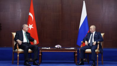 Ердоган към Путин: Уверен съм, че кризата с износа на зърно ще бъде решена
