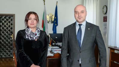 Атанас Славов и Теодора Георгиева обсъдиха сградата за европейските делегирани прокурори